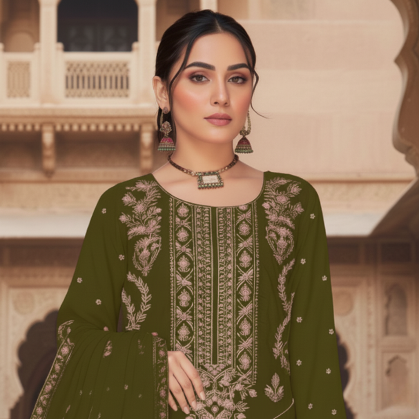 Dhanak Collection (Dark Green) BH-714