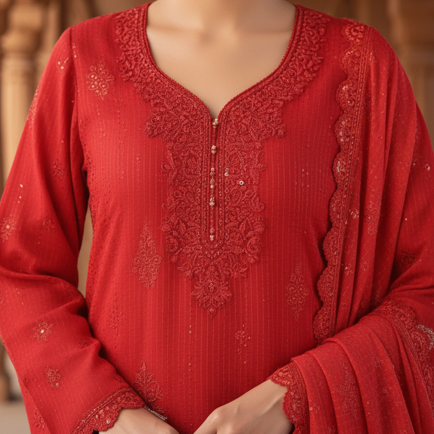 Dhanak Collection (Red) ST-710