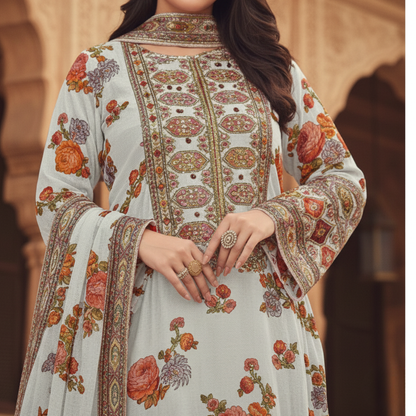 Silk Collection (White) T-8010