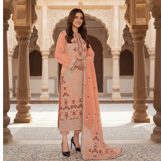 Dhanak Collection ( Pink) BH-715