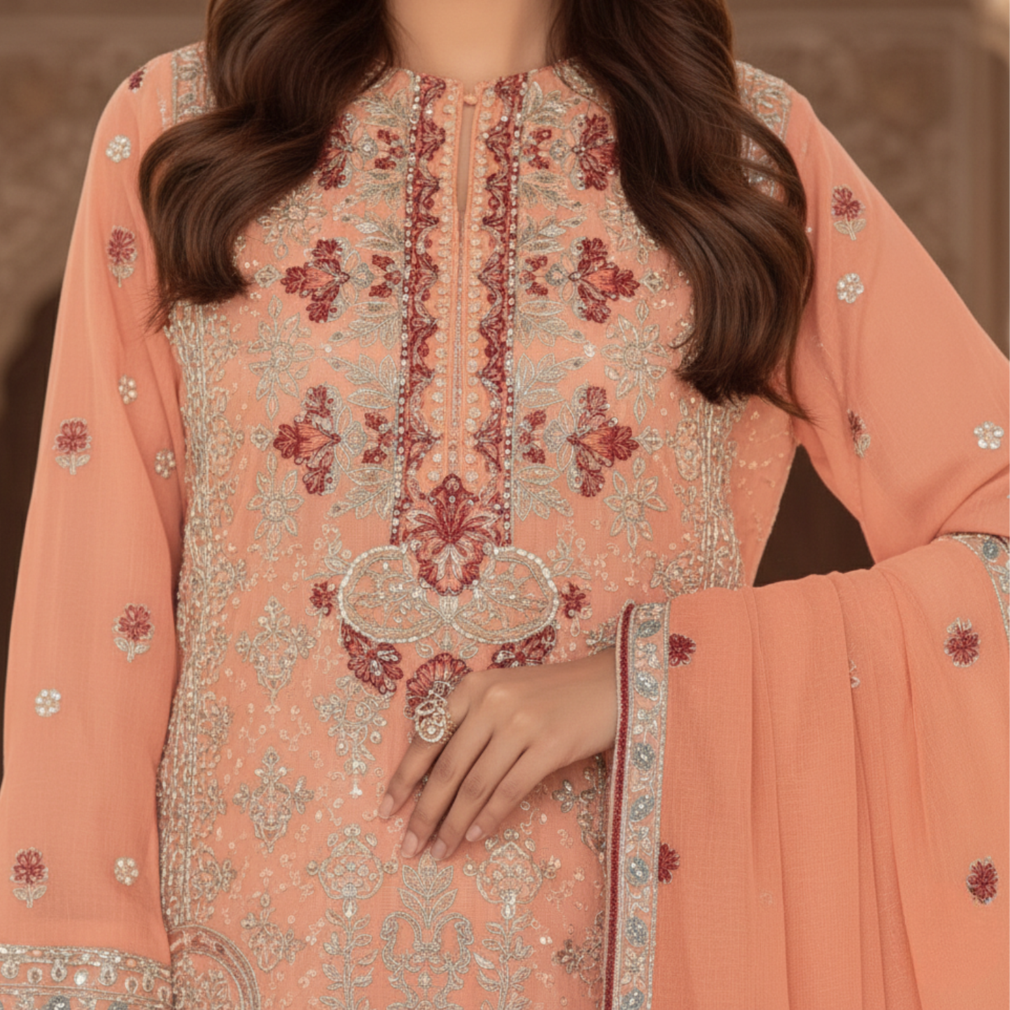Dhanak Collection ( Pink) BH-715