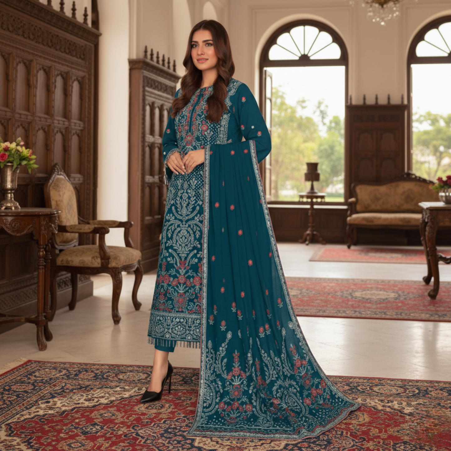 Dhanak Collection  (Blue) BH-715