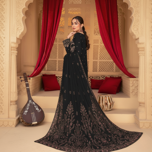 Dhanak Collection (Black) BH-714