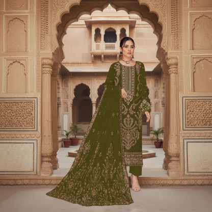 Dhanak Collection (Dark Green) BH-714