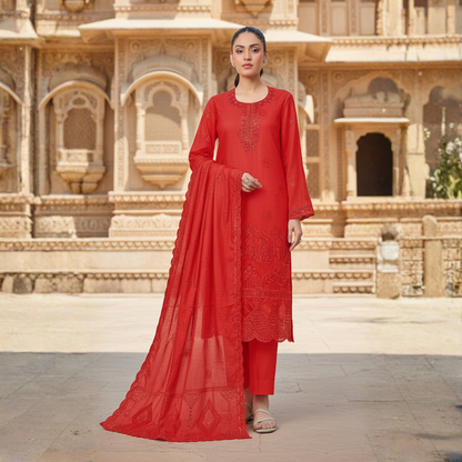 Dhanak Collection ST-713 (Red)
