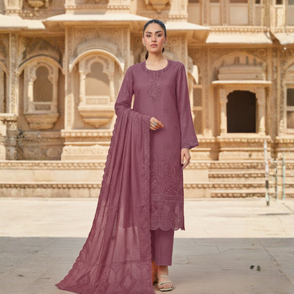 Dhanak Collection ST-713 (Purple)
