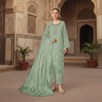 Dhanak Collection ST-713 (Green)