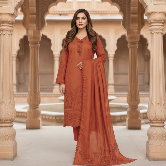 Dhanak Collection ST-708 (Orange)