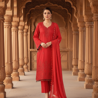 Dhanak Collection (Red) ST-710